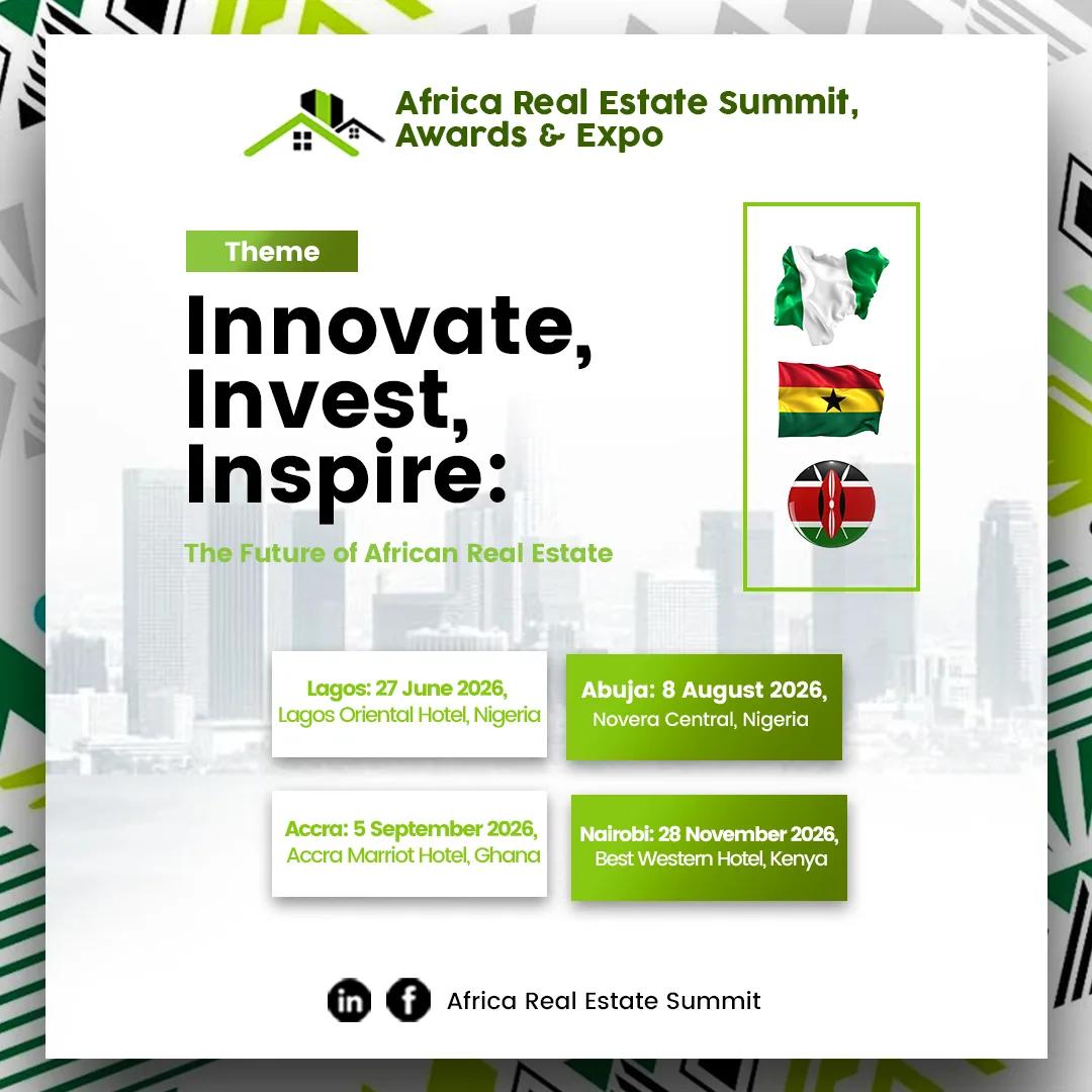 Africa Real Estate Summit, Awards & Expo 2026
